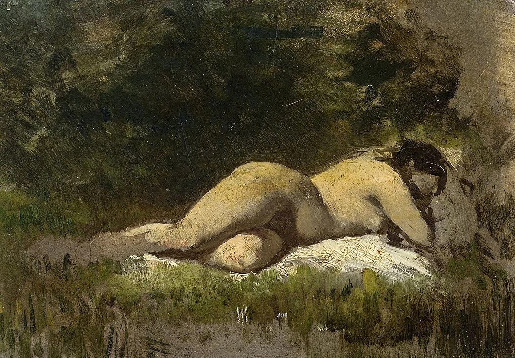 Nudo femminile sdraiato